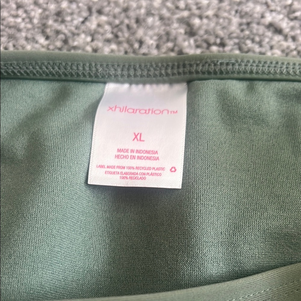 Xhiliration Green Bikini Bottoms - Picture 2 of 3